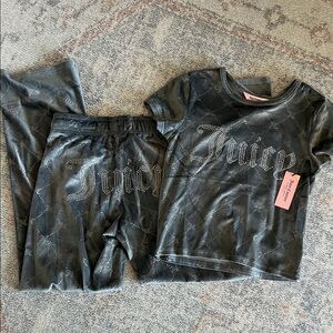 Juicy Couture Matching Set Gray NWT
